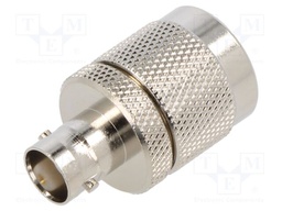 Adapter; 33.9mm; BNC socket,N plug; 50Ω; 4GHz