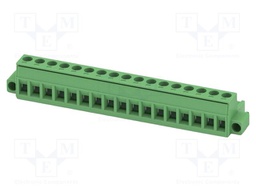 PCB connector, nominal cross section: 2.5 mm?, color: green,