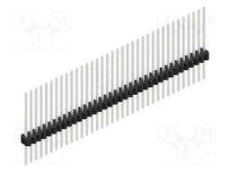 Connector: pin strips; pin header; male; PIN: 36; 1.27mm; THT; 1x36