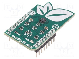 Click board; air quality sensor; I2C; CCS881; mikroBUS connector