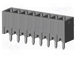 Connector: pluggable terminal block; socket; male; on PCBs
