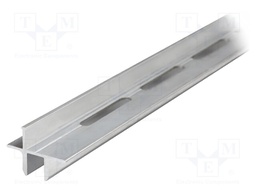 Profiles for LED modules; edge; natural; L: 1m; aluminium
