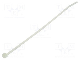Cable tie; L: 140mm; W: 2.5mm; polyamide; 80N; natural; Ømax: 35mm