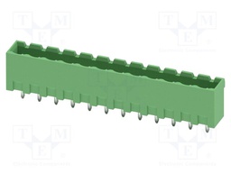 PCB headers, nominal cross section: 2.5 mm?, color: green, n