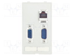 "Data module (RJ45; SUB-D9,f-f; SUB-D9,m-m)"