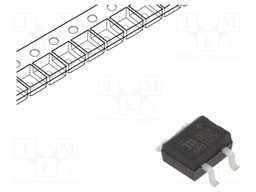 Bridge rectifier: single-phase; Urmax: 1kV; MBS; Ifsm: 30A; If: 0.8A