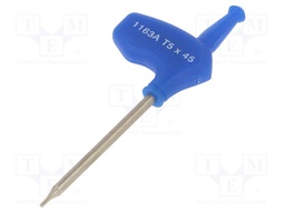 Wrench; Torx®; TX05; Overall len: 84mm; Working part len: 45mm