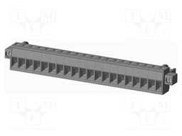 Connector: pluggable terminal block; plug; female; straight; grey
