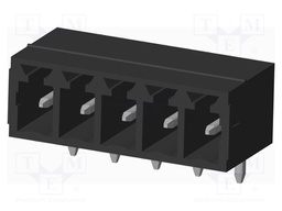 Connector: pluggable terminal block; socket; male; on PCBs