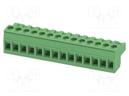 PCB connector, nominal cross section: 2.5 mm?, color: green,