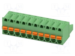 PCB connector, nominal cross section: 2.5 mm?, color: green,
