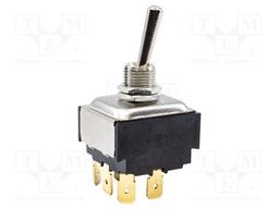 TOGGLE SWITCH, 3PST, 20A, 125VAC