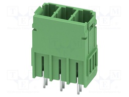 PCB headers, nominal cross section: 6 mm?, color: green, nom