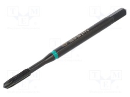 Tap; high speed steel cobalt HSS-Co; Size: 2.7mm; M3; 0.5m; L: 56mm