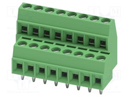 PCB terminal block, nominal current: 8 A, rated voltage (III