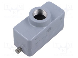 Enclosure: for HDC connectors; C-TYPE; size 77.27; Gland holes: 1