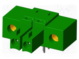 Connector: pluggable terminal block; socket; female; angled 90°