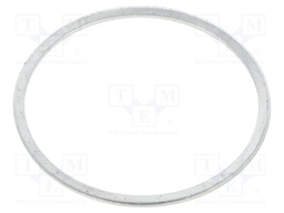 Washer; round; M40; D=38mm; steel; Plating: galvanized; SKINDICHT®