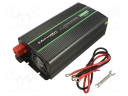Converter: automotive DC/AC; 1kW; Uout: 230VAC; 24VDC; Ppeak: 2kW
