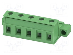 PCB connector, nominal cross section: 2.5 mm?, color: green,