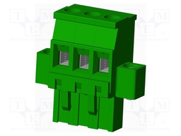 Connector: pluggable terminal block; plug; female; angled 90°