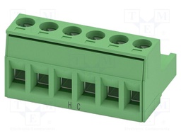 PCB connector, nominal cross section: 2.5 mm?, color: green,