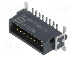 Connector: PCB to PCB; male; PIN: 16; 1.27mm; Series: har-flex; 2.3A