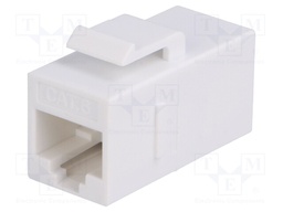 Socket; coupler; Cat: 6; unshielded,Keystone; Layout: 8p8c