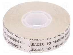 Tape: fixing; W: 19mm; L: 16.5m; D: 0.13mm