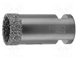 Diamond hole saw; Ø: 28mm; glaze,ceramic tile; Thread: M14