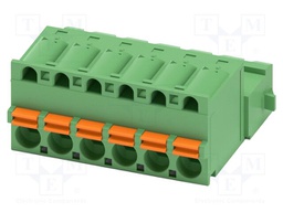 PCB connector, nominal cross section: 2.5 mm?, color: green,