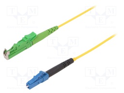Fiber patch cord; E2A,LC; 3m; Optical fiber: 9/125um; yellow