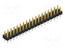 Connector: pin strips; pin header; male; PIN: 36; 2.54mm; THT; 2x18
