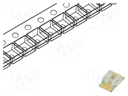 LED; SMD; 2012; red; 50÷100mcd; 2x1.25x0.75mm; 140°; 1.2÷2.1V; 2mA