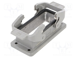 Enclosure: for HDC connectors; Han® B,Rear Fit; size 16B; IP65