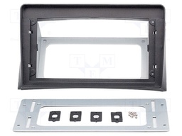 Radio frame; VW; black; 9"