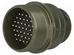 Connector: circular; Series: DS/MS; plug; male; PIN: 37; for cable