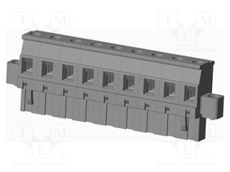 Connector: pluggable terminal block; plug; female; angled 90°