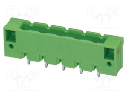 PCB headers, nominal cross section: 2.5 mm?, color: green, n