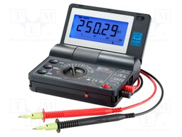 Digital multimeter; USB; LCD 4,75 digit,bargraph; 2x/s; True RMS