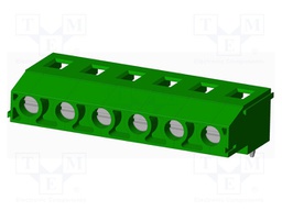 Connector: PCB terminal block; terminal; Plating: tinned; on PCBs