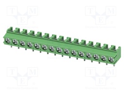 PCB terminal block, nominal current: 17.5 A, rated voltage (