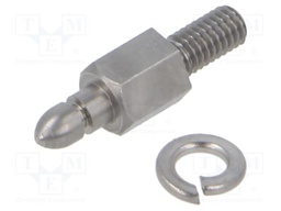 Locking: push-pull; M3; Accessories: fixation screw