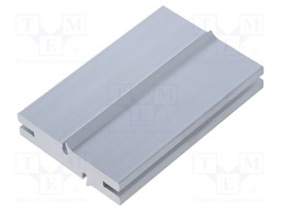 Heatsink: extruded; flat; natural; L: 75mm; W: 11mm; H: 50mm; raw