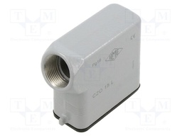 Enclosure: for HDC connectors; IL-BRID; size 49.16; PG16; 49x16mm
