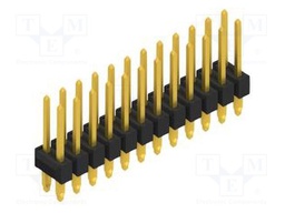 Connector: pin strips; pin header; male; PIN: 24; 2.54mm; THT; 2x12