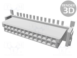 Connector: PCB to PCB; female; PIN: 26; 1.27mm; Series: har-flex
