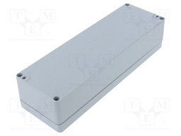 Enclosure: multipurpose; X: 81mm; Y: 252mm; Z: 57mm; EURONORD; grey