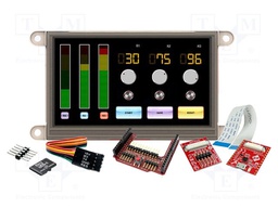 Dev.kit: with display; TFT; 4.3"; 480x272; Display: graphical; 32kB