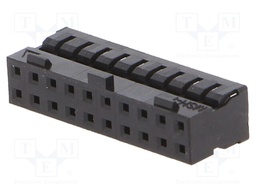 2mm MGrid WtB Rec Crp Hsg PBT Blk 20Ckt
